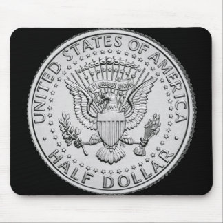 US Great Seal Half Dollar Mouse Pad