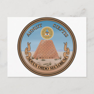 US Great Seal Obverse (Reverse) Side Postcard