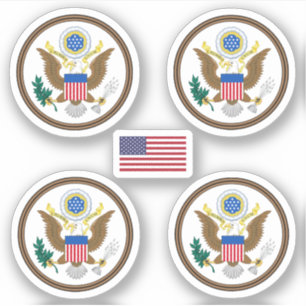 US great seal Sticker