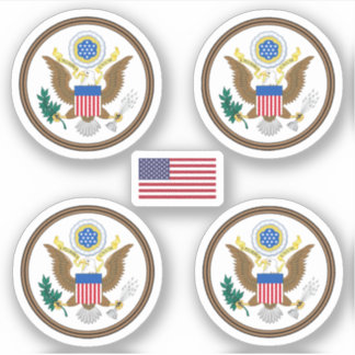 US great seal Sticker