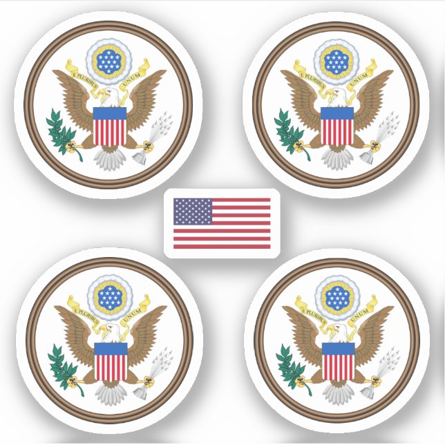 US great seal Sticker (Front)