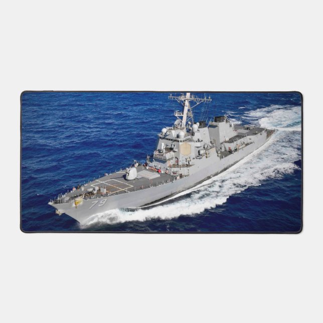US GUIDED-MISSILE DESTROYER – DDG DESK MAT (Front)