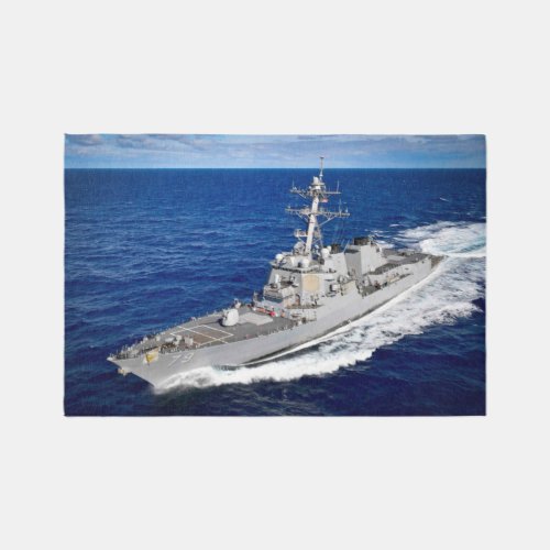 US GUIDED_MISSILE DESTROYER RUG