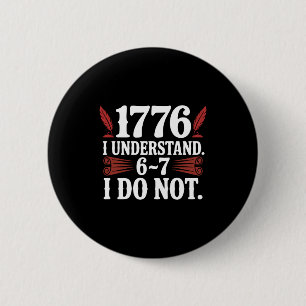Us History 67 Teacher 1776 250th Anniversary Six S Button