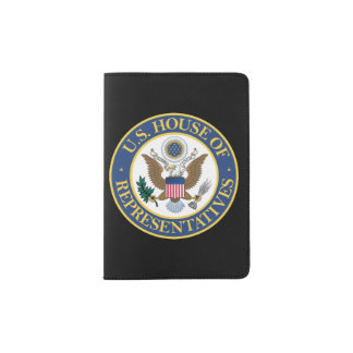 US HOUSE SEAL PASSPORT HOLDER