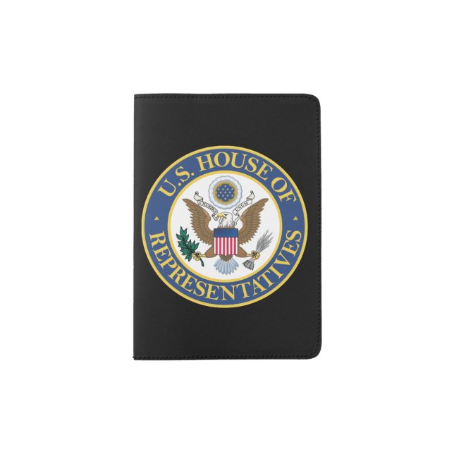 US HOUSE SEAL PASSPORT HOLDER (Front)