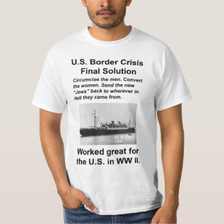 US Immigration black T-Shirt