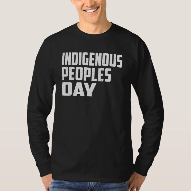 Us Indigenous Peoples Day T-Shirt (Front)
