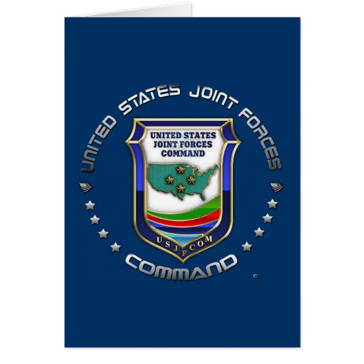 US Joint Forces Command Cards (Front)