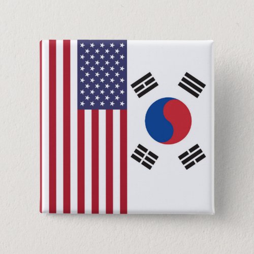 US_Korea Flag Button