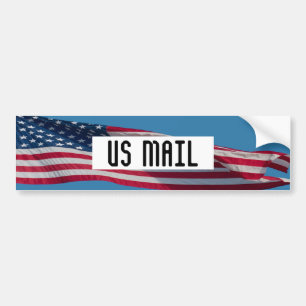 US MAIL bumper sticker