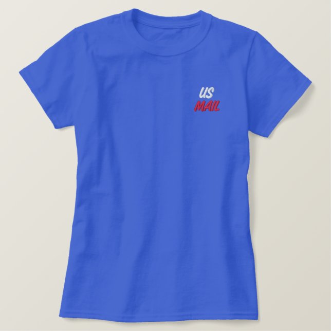 US MAIL EMBROIDERED SHIRT (Design Front)