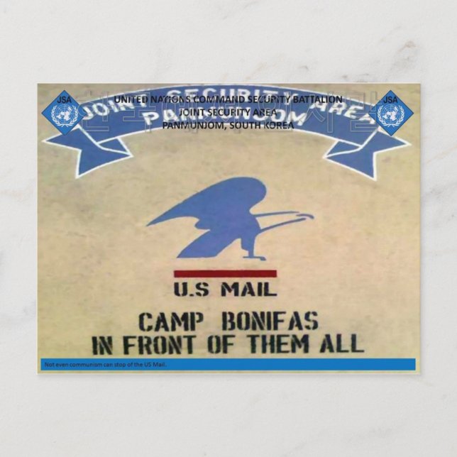 US Mail Postcard (Front)