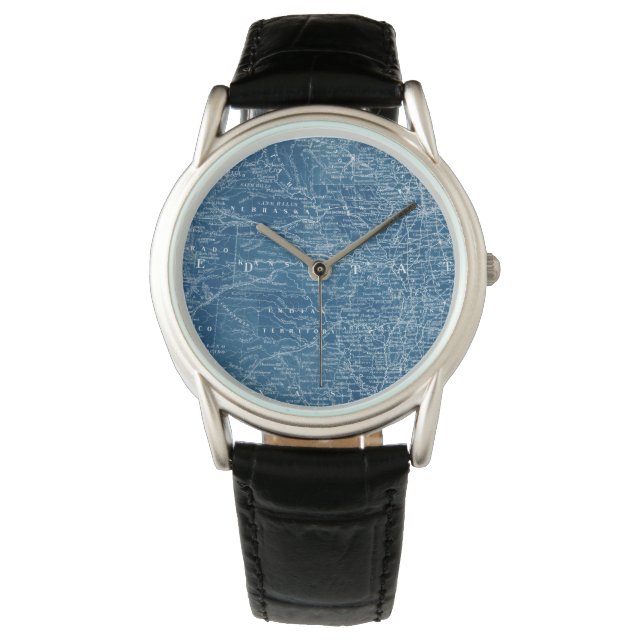US Map Blueprint Watch (Front)