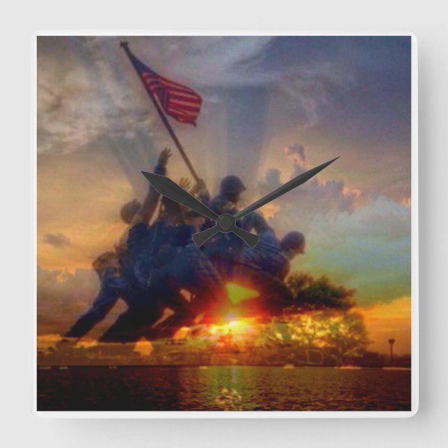 us marine clock (Front)