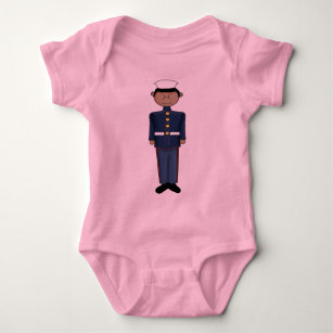 US Marine Corp Boy Baby Bodysuit