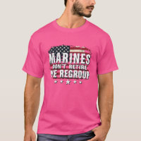 US Marine Veteran Souvenir Military T-Shirt