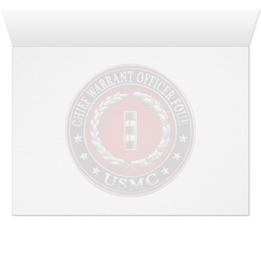 US Marines: Chief Warrant Four (USMC CWO-4) [3D] (Inside Horizontal (Bottom))