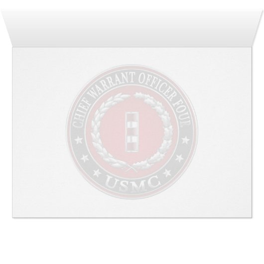 US Marines: Chief Warrant Four (USMC CWO-4) [3D] (Inside Horizontal (Bottom))