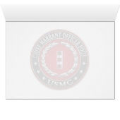 US Marines: Chief Warrant Four (USMC CWO-4) [3D] Cards (Inside Horizontal (Bottom))