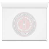 US Marines: Chief Warrant Three (USMC CWO-3) [3D] Cards (Inside Horizontal (Bottom))
