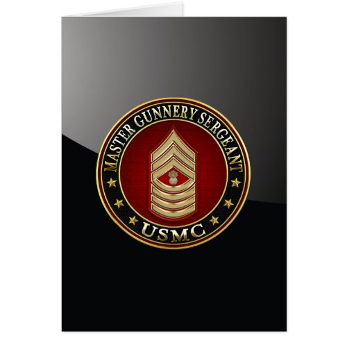 US Marines Master Gunnery Sergeant USMC MGySgt