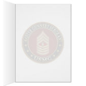 US Marines: Master Gunnery Sergeant (USMC MGySgt) Cards (Inside (Right))