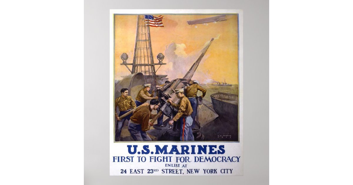 US Marines Poster | Zazzle