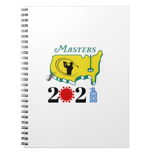 us masters  GOLF 2021 Notebook