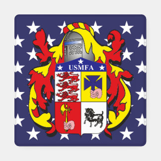 US McCraw Family Association Logo Coaster Set