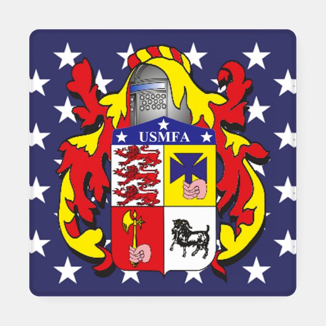 US McCraw Family Association Logo Coaster Set (Single)
