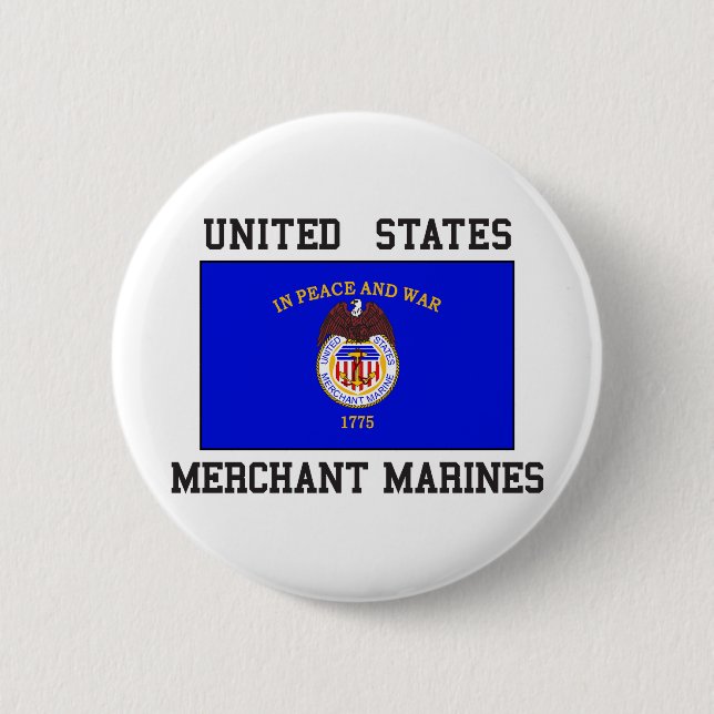 US Merchant Marine Button (Front)