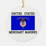 Us Merchant Marine Ceramic Ornament at Zazzle