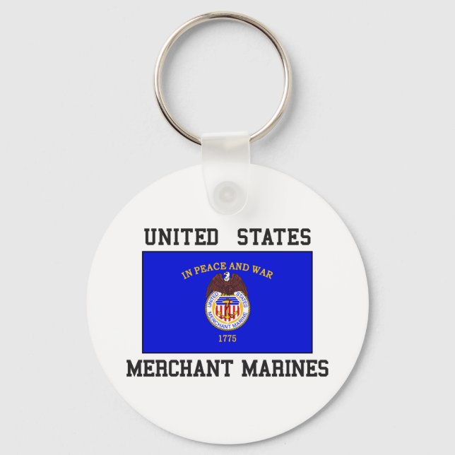 US Merchant Marine Keychain (Front)