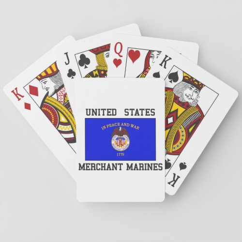 US Merchant Marine Poker Cards