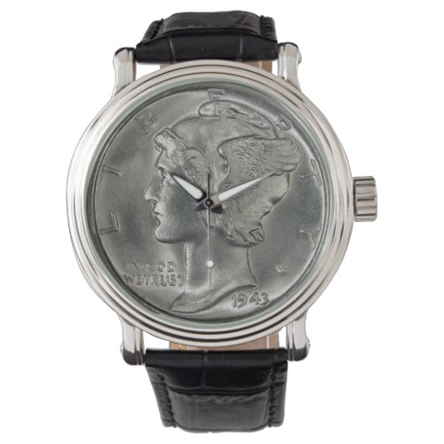 US Mercury Dime Lady Liberty Watch