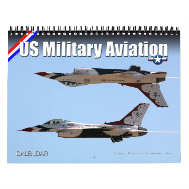 US MILITARY AVIATION CALENDAR (Cover)