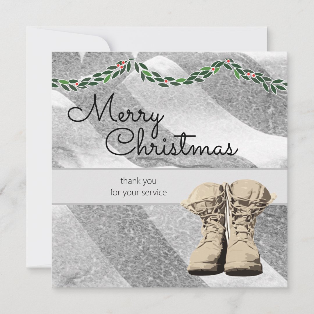 Military Christmas Cards 
