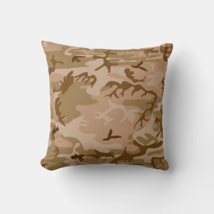 US Military Desert Sand Camo Pillow