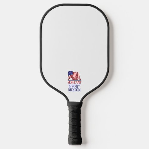 US Military Personalized Pickleball Paddle