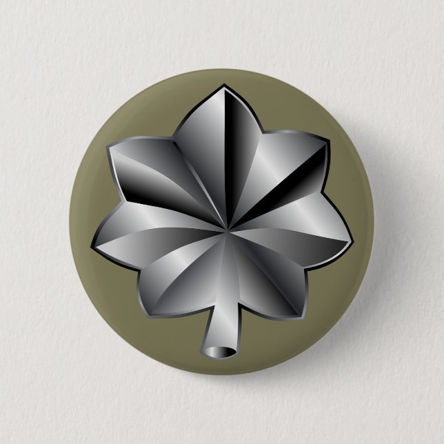 US Military Rank - Lieutenant Colonel Button (Front)