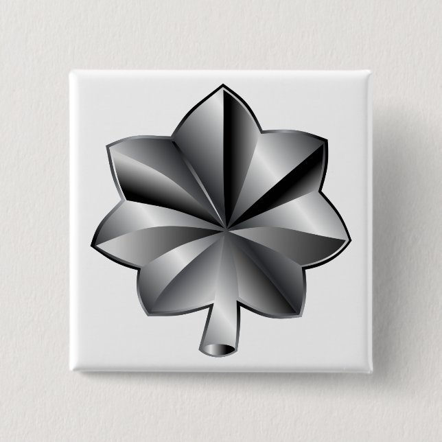 US Military Rank - Lieutenant Colonel Button (Front)