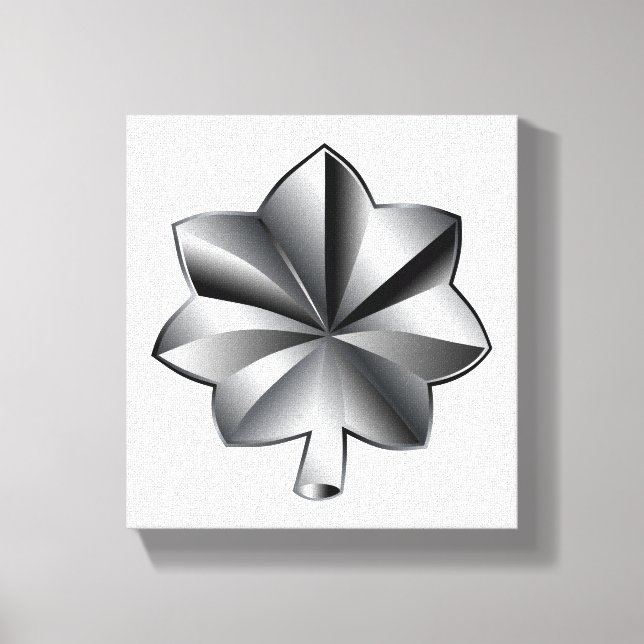 US Military Rank - Lieutenant Colonel Canvas Print (Front)