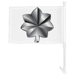 US Military Rank - Lieutenant Colonel Car Flag