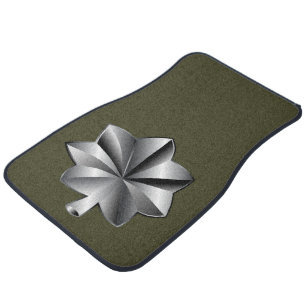 US Military Rank - Lieutenant Colonel Car Floor Mat