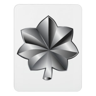 US Military Rank - Lieutenant Colonel Door Sign