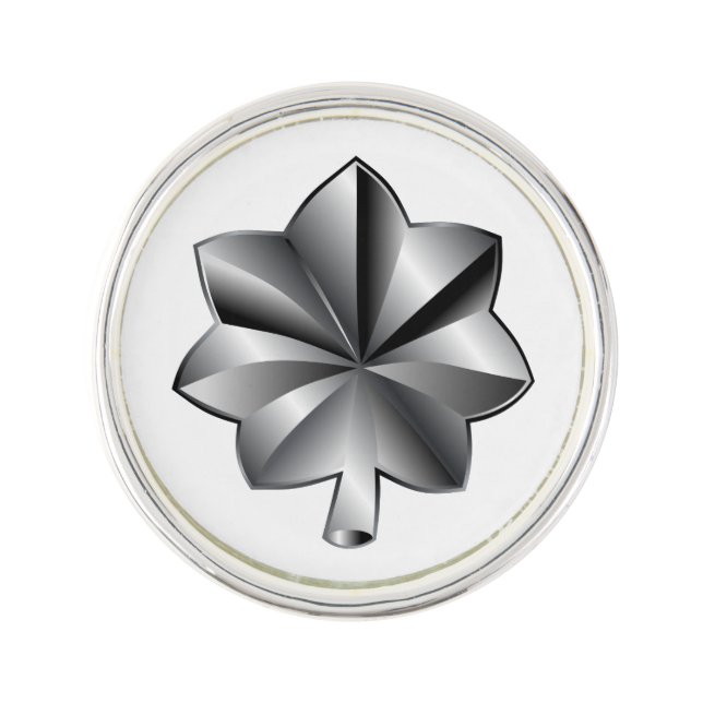 US Military Rank - Lieutenant Colonel Lapel Pin (Front)