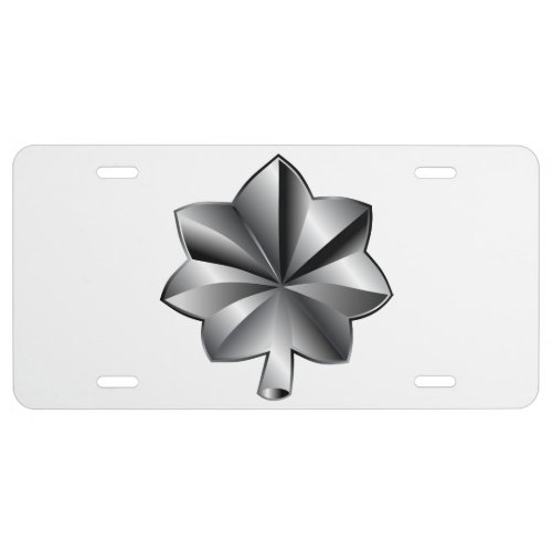 US Military Rank _ Lieutenant Colonel License Plate