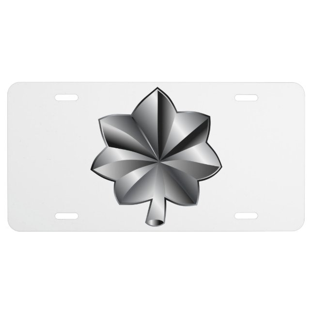 US Military Rank - Lieutenant Colonel License Plate (Front)
