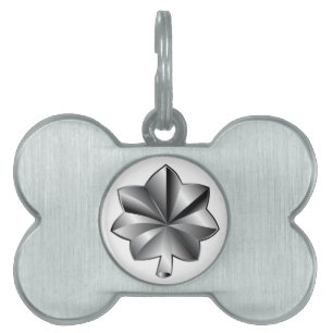 US Military Rank - Lieutenant Colonel Pet ID Tag